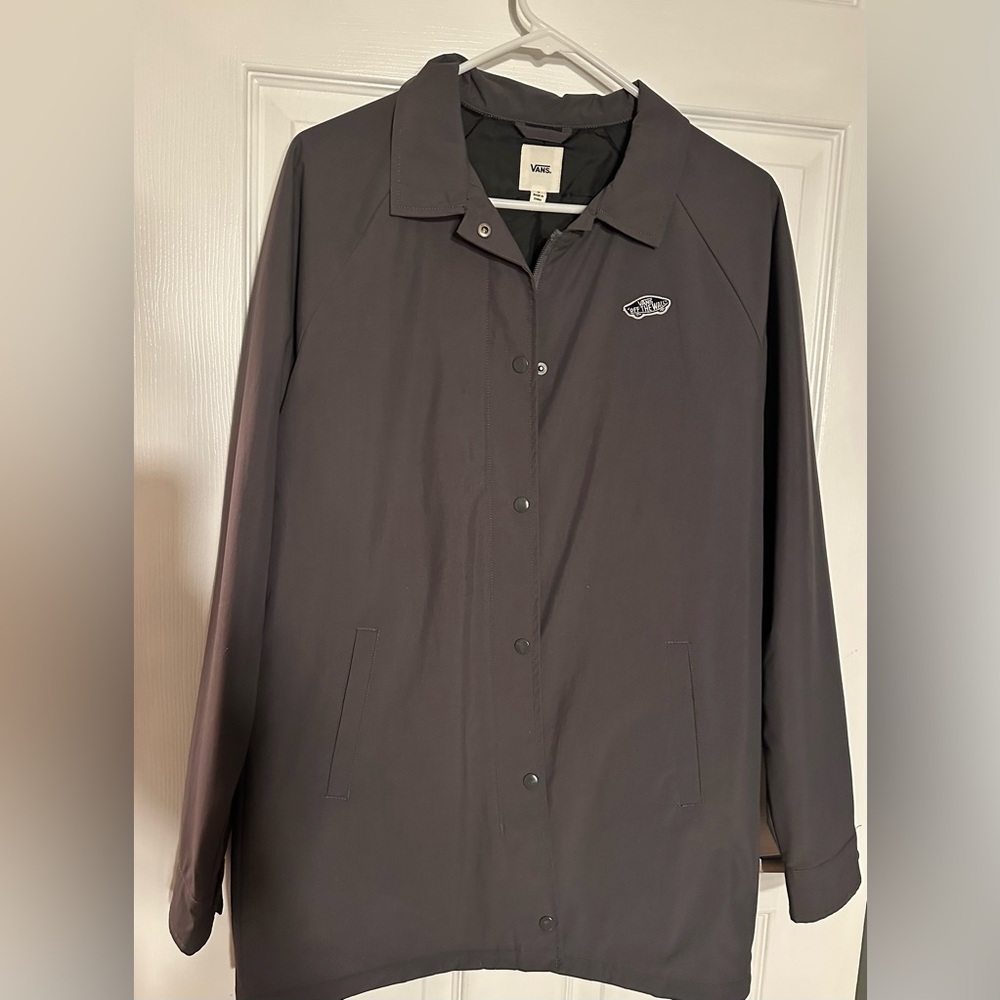 Vans Women's Off The Wall Coach Dark Gray Utility Jacket